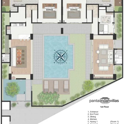 Villa Pantai Indah - Villa Gallery